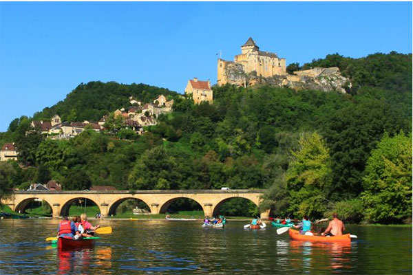 animation Canoe rivière dordogne