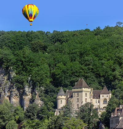 La route des châteaux de Dordogne